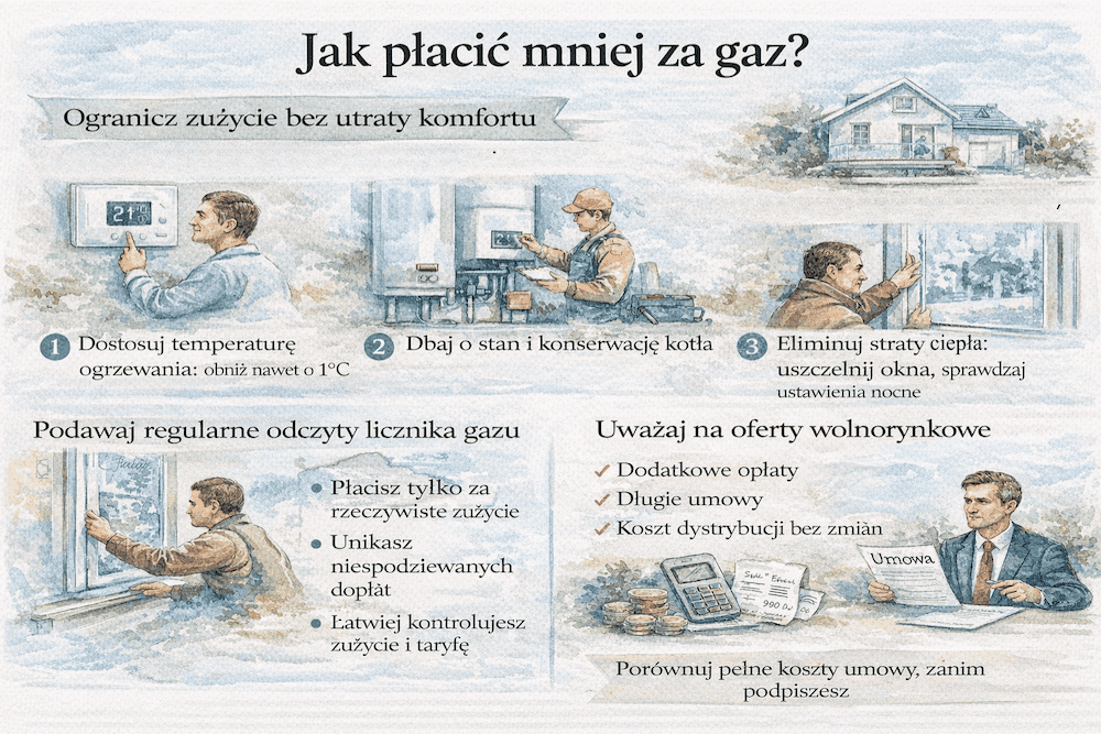 cena gazu pgnig - kalkulator płacenia mniej 