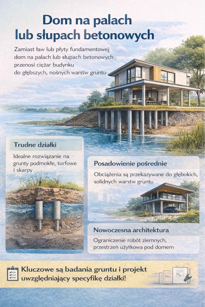 dom na palach - gdzie postawić 