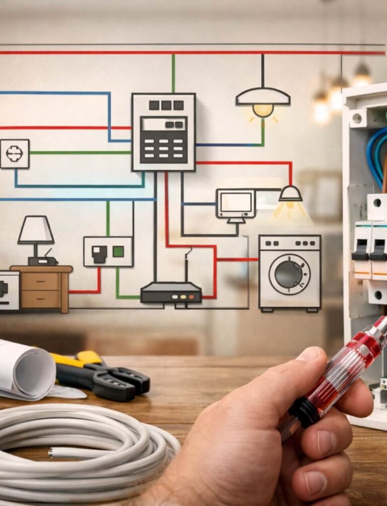 Schemat instalacji elektrycznej w domu – proste wyjaśnienie