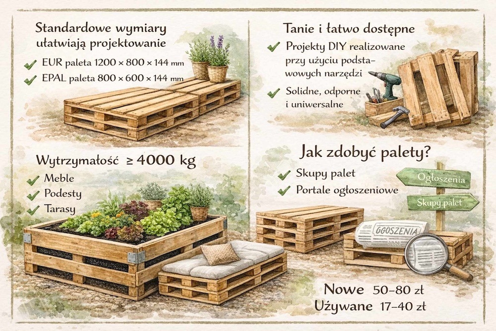 zalety wykorzystania palet 