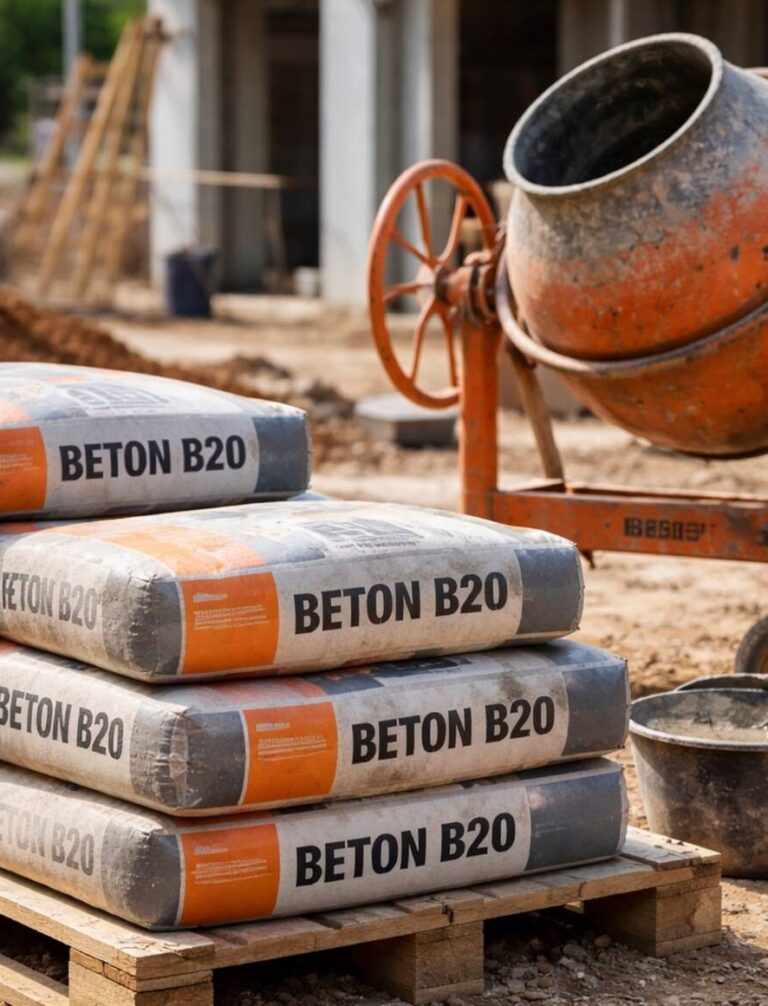 Cena betonu B20 – aktualne wyceny