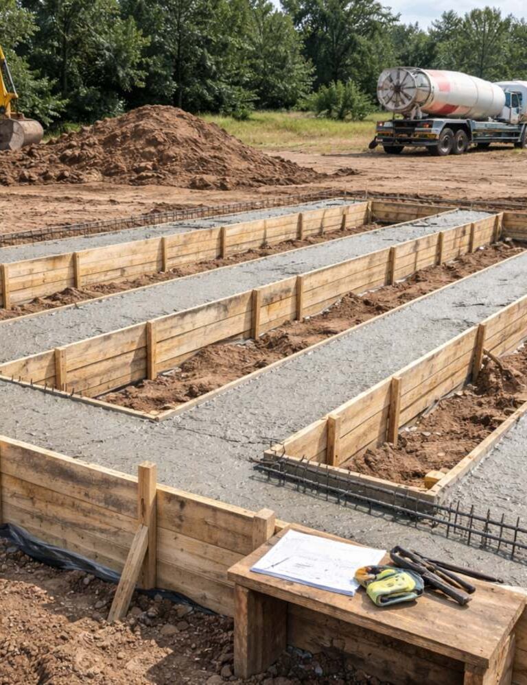 Ławy fundamentowe – wyjaśnienie budowy krok po kroku