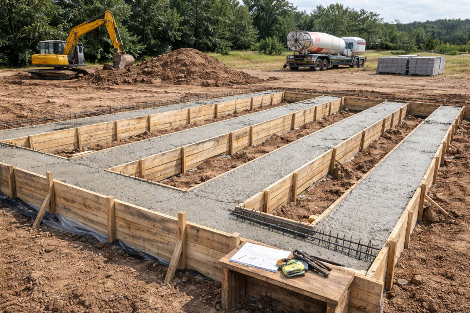 Ławy fundamentowe – wyjaśnienie budowy krok po kroku