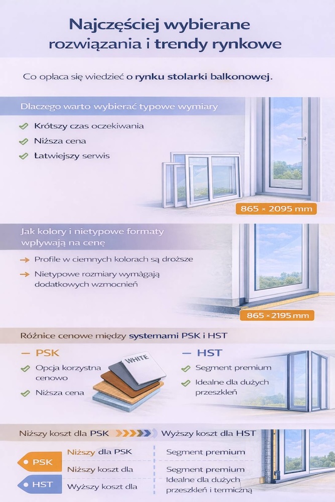 często wybierane okna balkonowe 