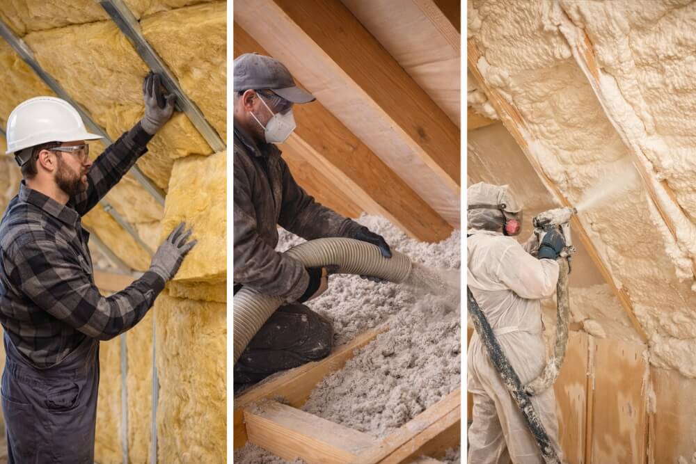 ocieplenie poddasza cena w zależności od rodzaju materiału