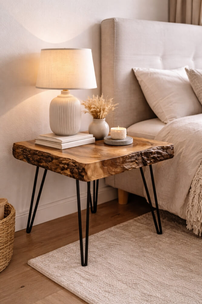 oflis na stoliku nocnym